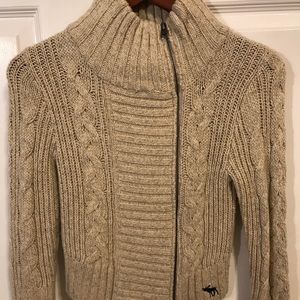 Tan A&F Sweater